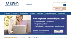 Desktop Screenshot of mercyregionalmedicalcenter.com